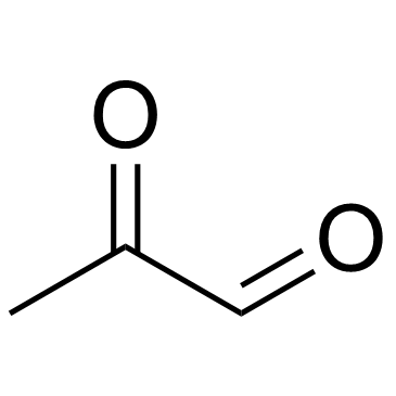 Pyruvic aldehyde التركيب الكيميائي