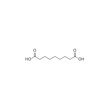 Azelaic acid (Nonanedioic acid) 化学構造
