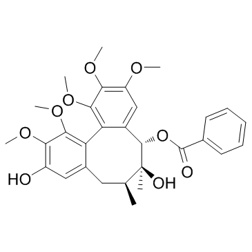 Schisantherin E (Schizantherin-E) Chemische Struktur