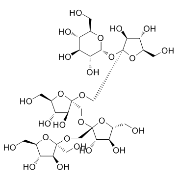 1F-Fructofuranosylnystose Chemische Struktur