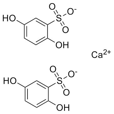 Calcium dobesilate Chemische Struktur