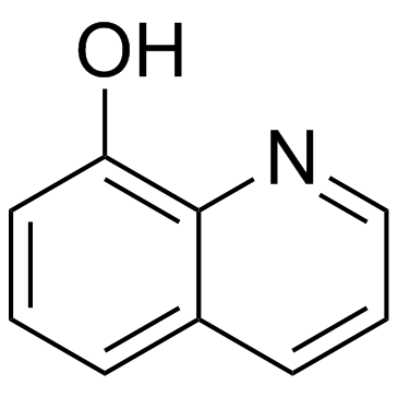8-Hydroxyquinoline 化学構造
