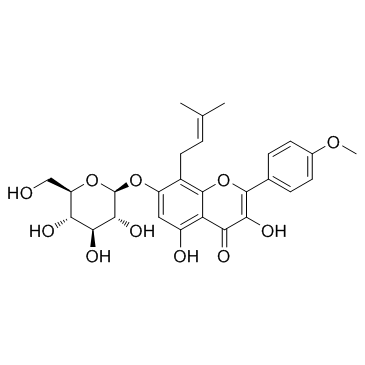 Icariside I (Icarisid I) Chemische Struktur