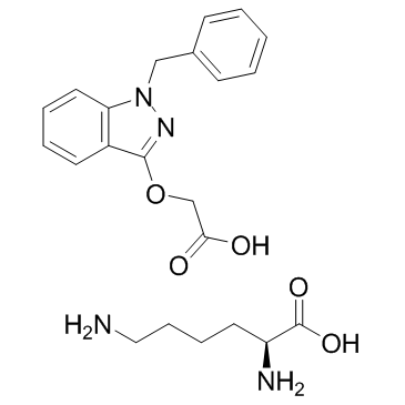 Bendazac L-Lysine  Chemical Structure