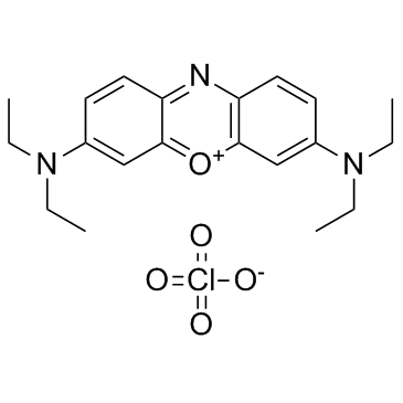 Oxazine 1 perchlorate 化学構造