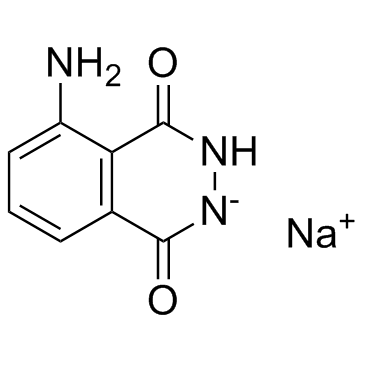 Luminol sodium salt Chemische Struktur