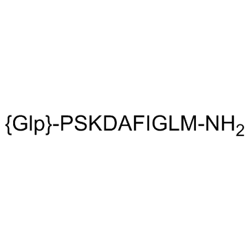 Eledoisin (Eledone peptide)  Chemical Structure