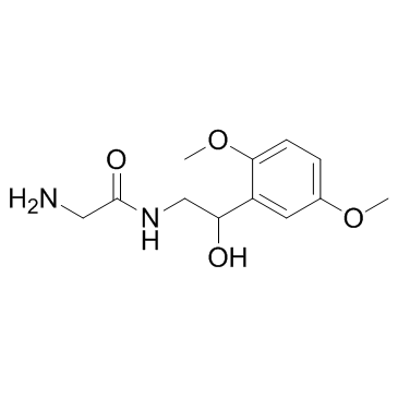 Midodrine ((±)-Midodrin) Chemical Structure