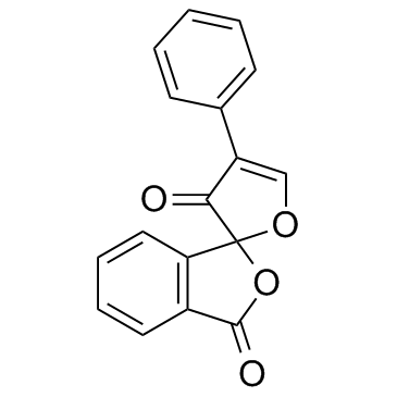 Fluorescamine (Ro 20-7234) Chemische Struktur