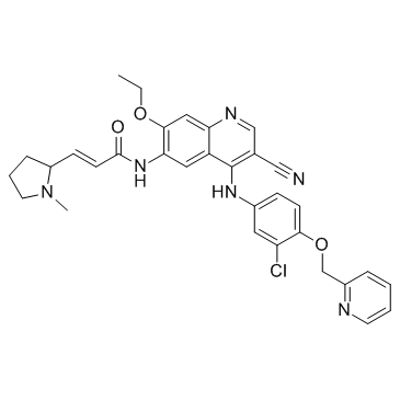 Pyrotinib Racemate (SHR-1258 Racemate) Chemical Structure