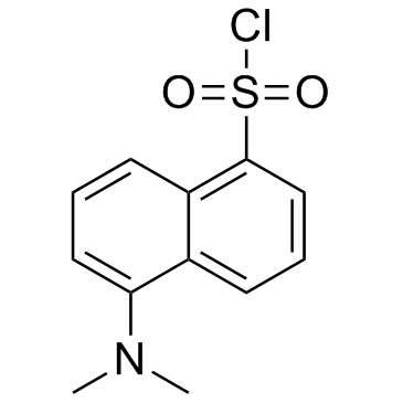 Dansyl chloride (DNSCl) Chemische Struktur