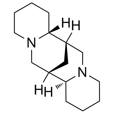(-)-Sparteine ((−)-Lupinidine)  Chemical Structure