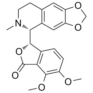 Hydrastine ((-)-β-Hydrastine) التركيب الكيميائي