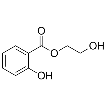Glycol salicylate 化学構造