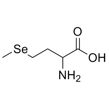 Selenomethionine (Seleno-DL-methionine) 化学構造