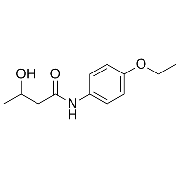 Bucetin (3-Hydroxy-p-butyrophenetidide) Chemical Structure