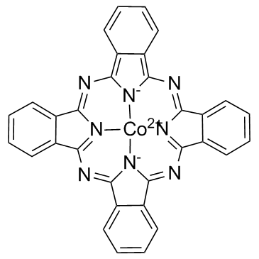 Cobalt phthalocyanine (Cobalt(II) phthalocyanine)  Chemical Structure