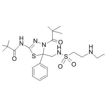 Litronesib Racemate (LY-2523355 Racemate) 化学構造