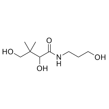 DL-Panthenol (DL-Pantothenol) Chemical Structure
