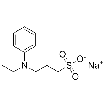 ALPS (N-Ethyl-N-sulfopropylaniline sodium salt) Chemische Struktur