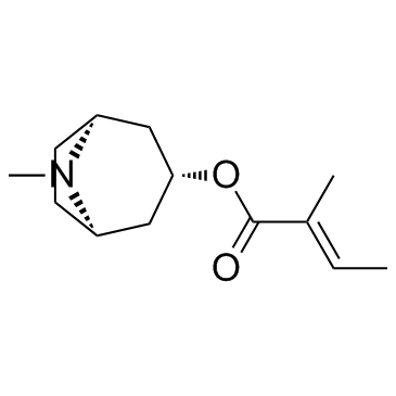 Tigloidin (Tigloyl pseudotropine) Chemical Structure