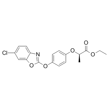 Fenoxaprop-P-ethyl التركيب الكيميائي