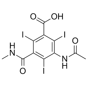Iotalamic acid (Iothalamic acid) 化学構造