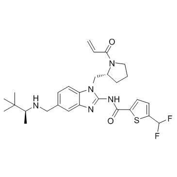 PRN694 化学構造