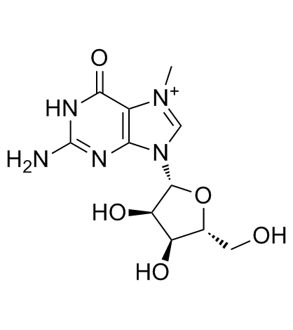 7-Methylguanosine Chemical Structure