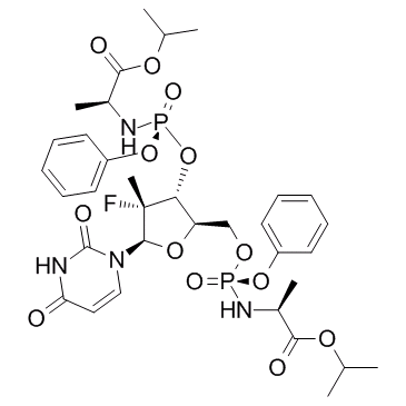 Sofosbuvir impurity F 化学構造