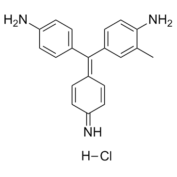 Fuchsine base monohydrochloride (Magenta base monohydrochloride) Chemical Structure