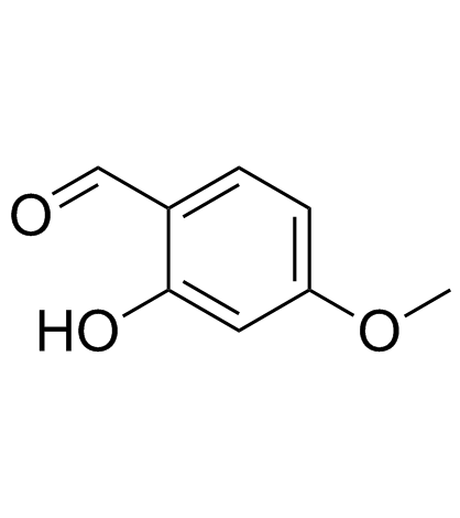 2-Hydroxy-4-methoxybenzaldehyde  Chemical Structure