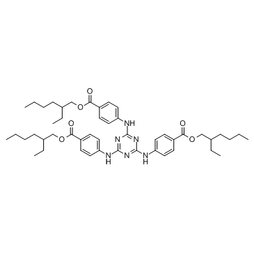 Ethylhexyl triazone (Octyl triazone) Chemical Structure