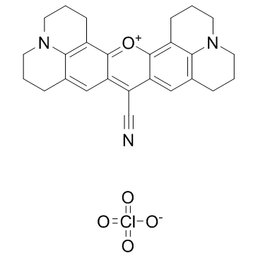 Rhodamine 800 التركيب الكيميائي