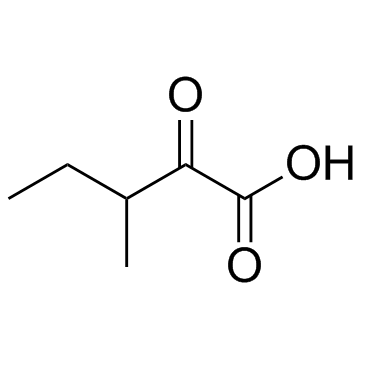 3-Methyl-2-oxovaleric acid Chemische Struktur