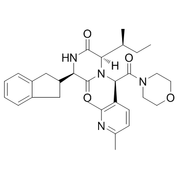 Epelsiban (GSK 557296) التركيب الكيميائي