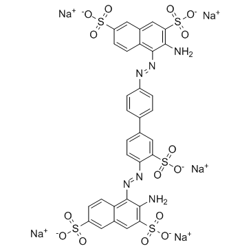 Trypan red (C.I. 22850) التركيب الكيميائي