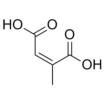 Citraconic acid Chemische Struktur