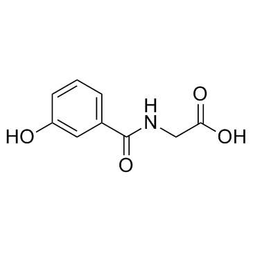 3-Hydroxyhippuric acid  Chemical Structure
