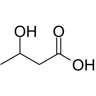 3-Hydroxybutyric acid  Chemical Structure