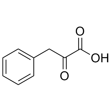 2-Oxo-3-phenylpropanoic acid Chemische Struktur