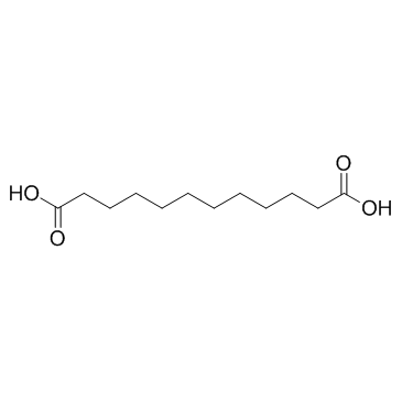 Dodecanedioic acid 化学構造
