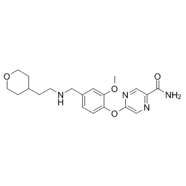 Bevenopran (CB-5945) 化学構造