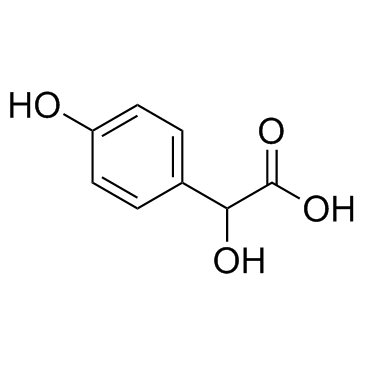 p-Hydroxymandelic acid Chemische Struktur