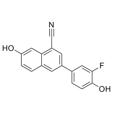 ERB-196 (WAY-202196) Chemische Struktur