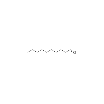 Decyl aldehyde Chemische Struktur