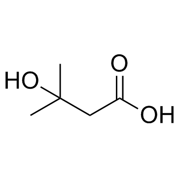 3-Hydroxyisovaleric acid  Chemical Structure