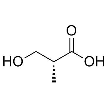 (R)-3-Hydroxyisobutyric acid  Chemical Structure