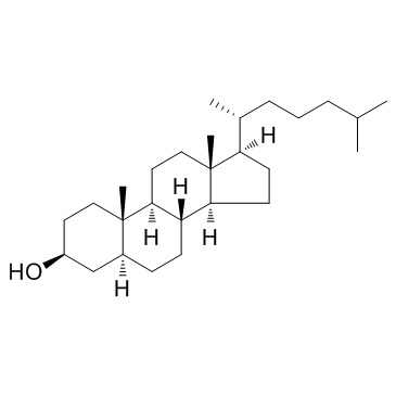 5α-Cholestan-3β-ol (5α-Cholestanol)  Chemical Structure