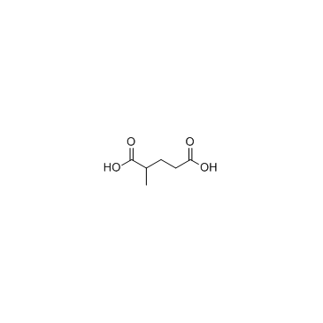 2-Methylpentanedioic acid التركيب الكيميائي